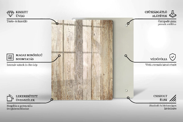 Tűzhely fedőlap Fadeszkák