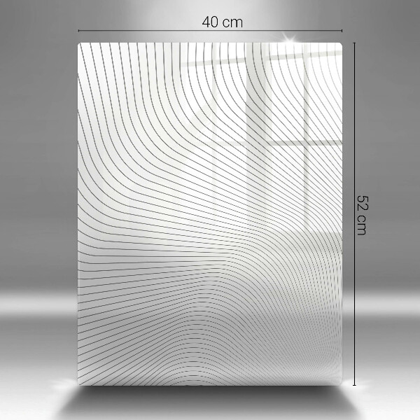 Tűzhely fedőlap Modern vonalak minta