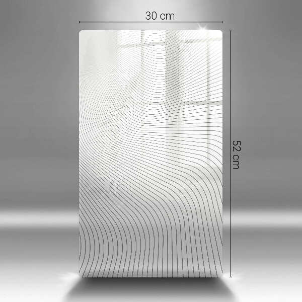 Tűzhely fedőlap Modern vonalak minta