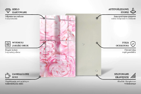 Tűzhely fedőlap Finom bazsarózsa