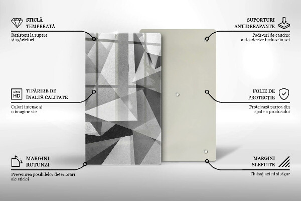 Tűzhely fedőlap Konkrét éles absztrakció