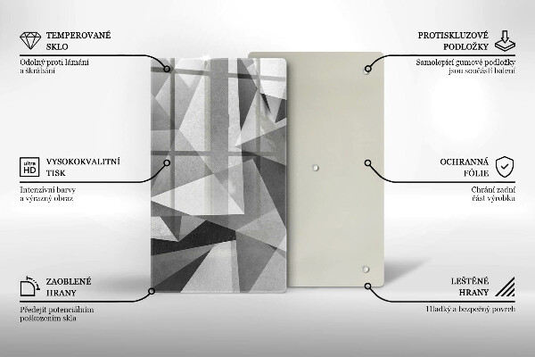 Tűzhely fedőlap Konkrét éles absztrakció