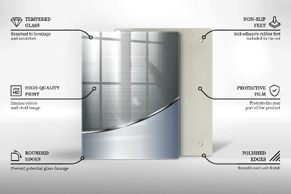 Tűzhely fedőlap Fém absztrakciós minta