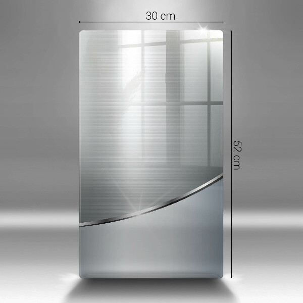 Tűzhely fedőlap Fém absztrakciós minta