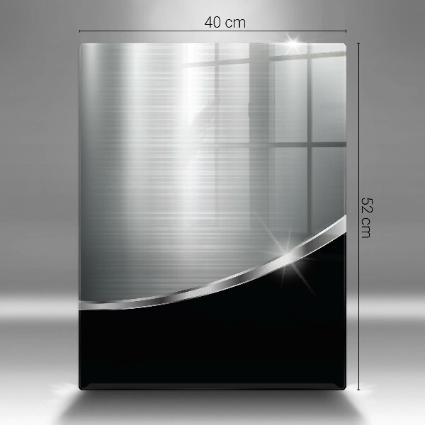 Tűzhely fedőlap Absztrakció fémmel