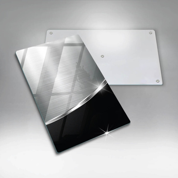 Tűzhely fedőlap Absztrakció fémmel