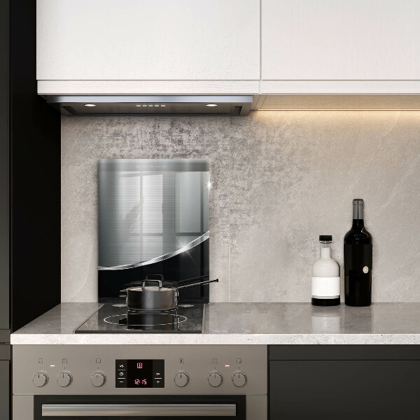 Tűzhely fedőlap Absztrakció fémmel