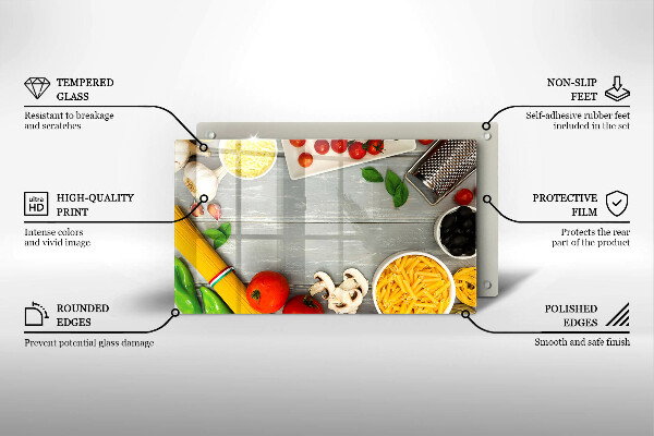 Tűzhelyvédő Konyhai étel