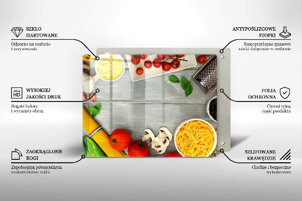 Tűzhelyvédő Konyhai étel