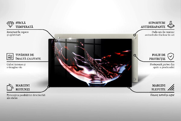 Tűzhelyvédő Egy pohár vörösbor