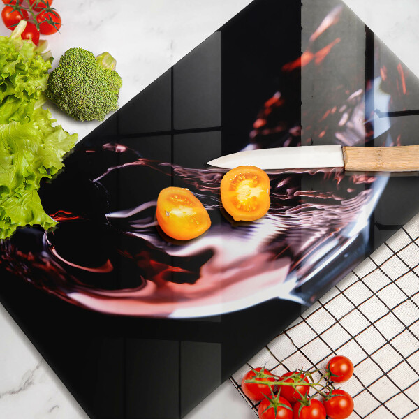 Tűzhelyvédő Egy pohár vörösbor