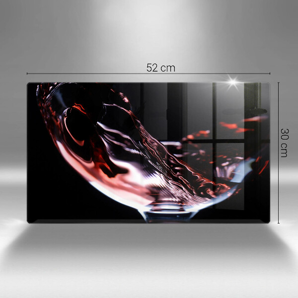 Tűzhelyvédő Egy pohár vörösbor