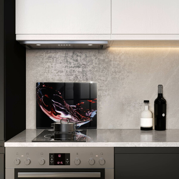 Tűzhelyvédő Egy pohár vörösbor