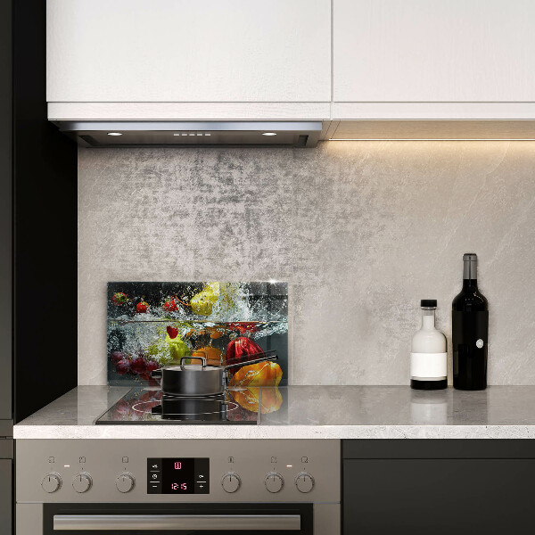 Tűzhelyvédő Lédús gyümölcs vízben