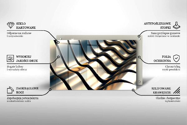 Tűzhelyvédő 3D fém formák