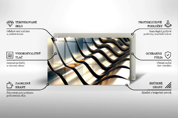 Tűzhelyvédő 3D fém formák