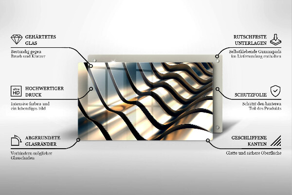 Tűzhelyvédő 3D fém formák