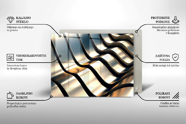 Tűzhelyvédő 3D fém formák