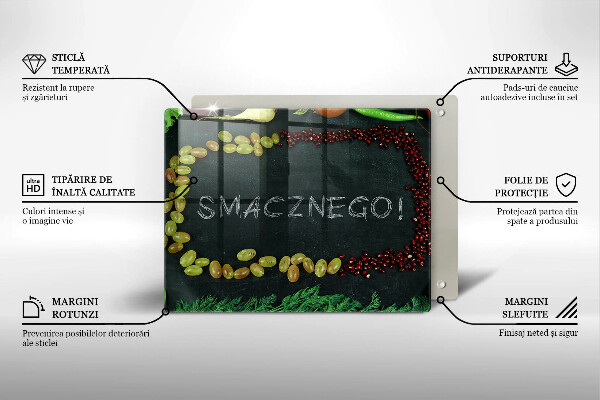 Tűzhelyvédő Smacznego!