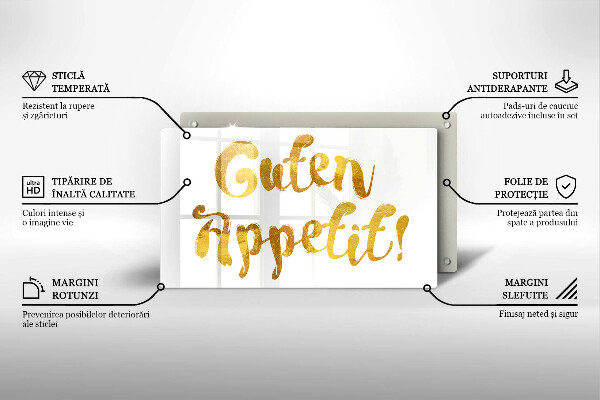 Tűzhelyvédő Guten Appetit!