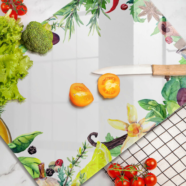 Tűzhelyvédő Festett étel