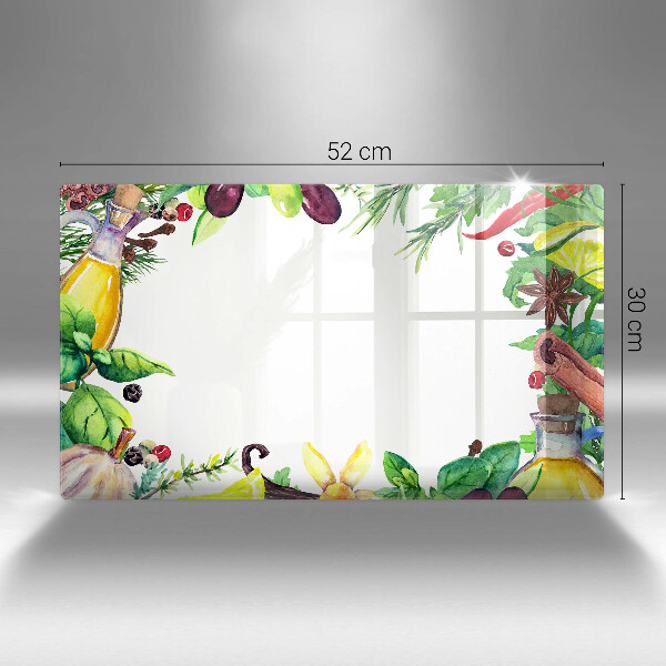 Tűzhelyvédő Festett étel