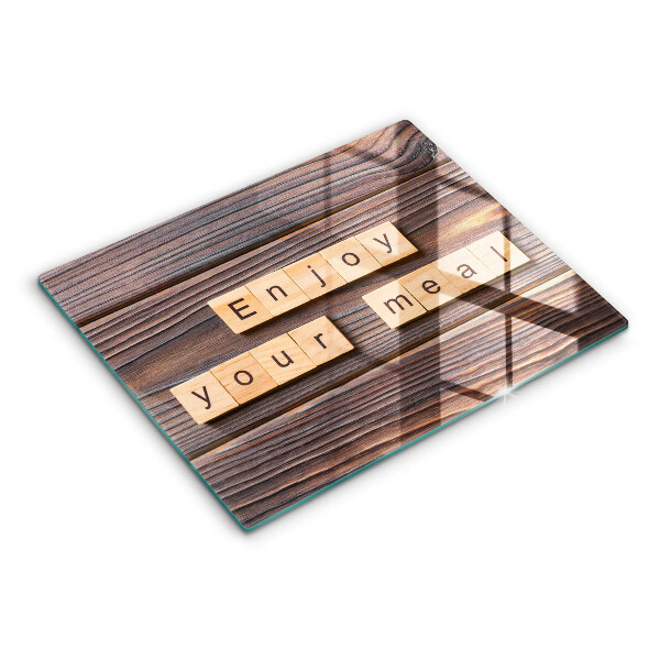 Tűzhelyvédő Enjoy your meal