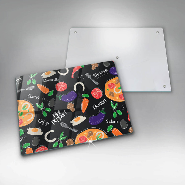 Tűzhelyvédő Élelmiszer illusztráció