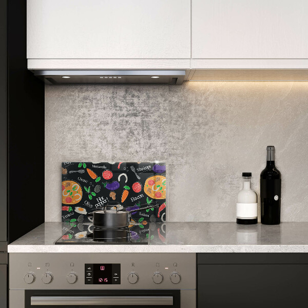 Tűzhelyvédő Élelmiszer illusztráció