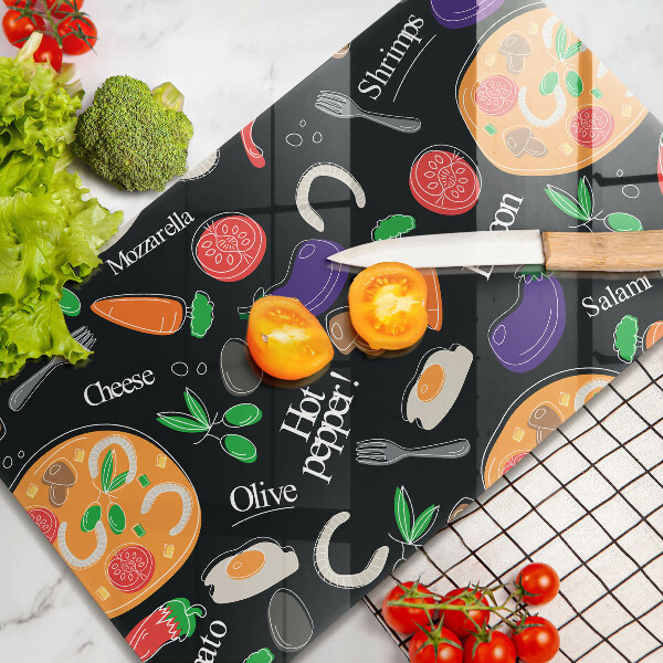 Tűzhelyvédő Élelmiszer illusztráció