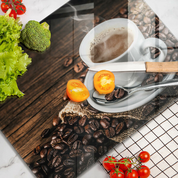 Tűzhelyvédő Csésze és kávébab