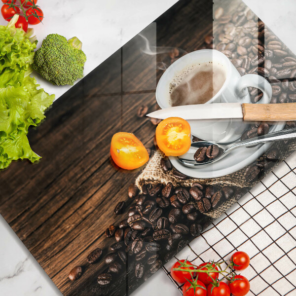 Tűzhelyvédő Csésze és kávébab