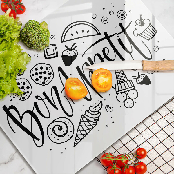 Tűzhelyvédő Bon Appetit