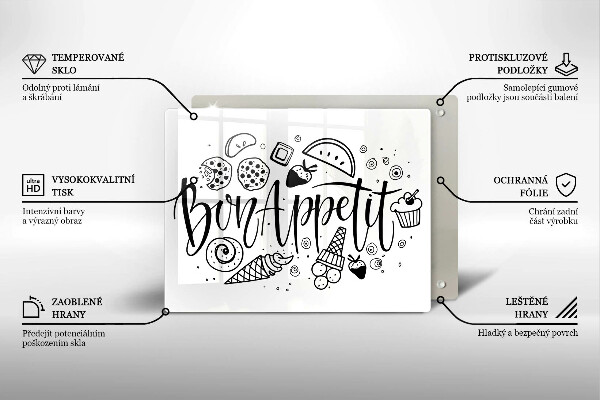 Tűzhelyvédő Bon Appetit