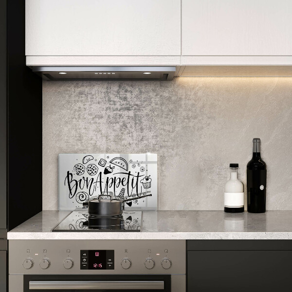 Tűzhelyvédő Bon Appetit