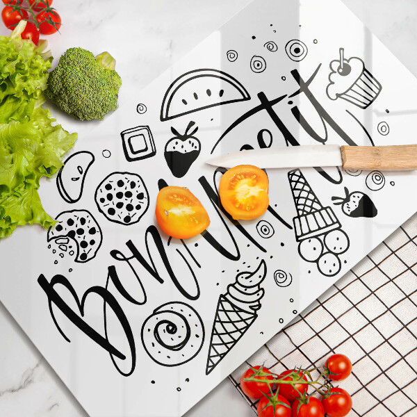 Tűzhelyvédő Bon Appetit