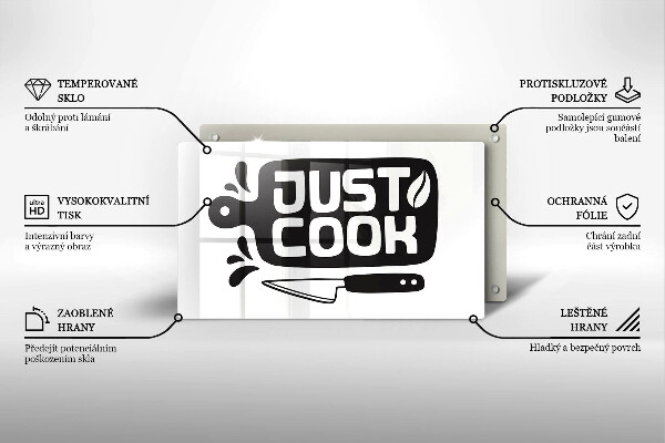 Tűzhelyvédő Just cook