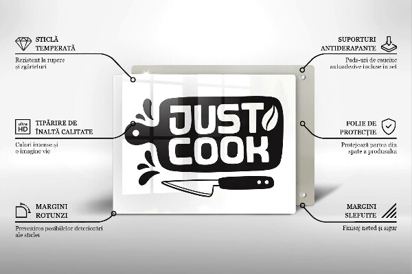 Tűzhelyvédő Just cook