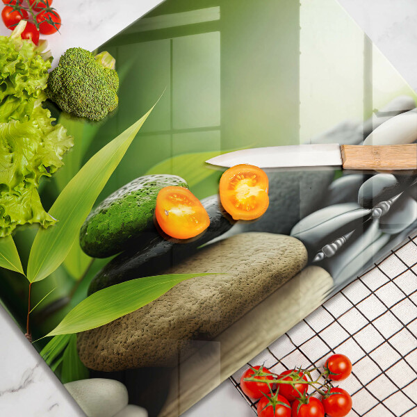 Tűzhelyvédő Zen bambusz kövek