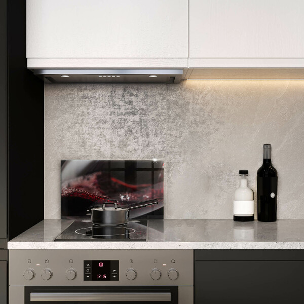 Tűzhelyvédő Vörösbor egy pohárban