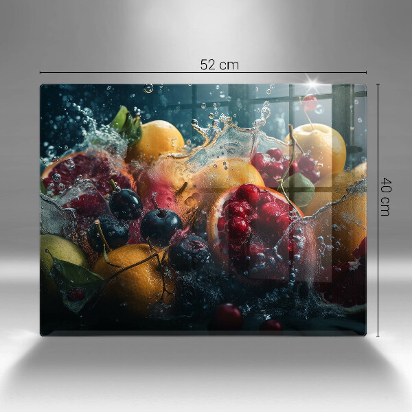 Tűzhelyvédő Gyümölcsök vízben