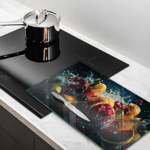 Tűzhelyvédő Gyümölcsök vízben