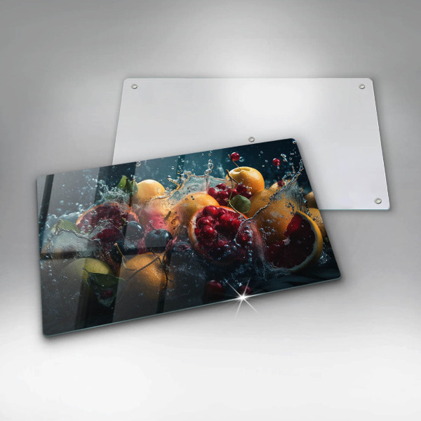 Tűzhelyvédő Gyümölcsök vízben