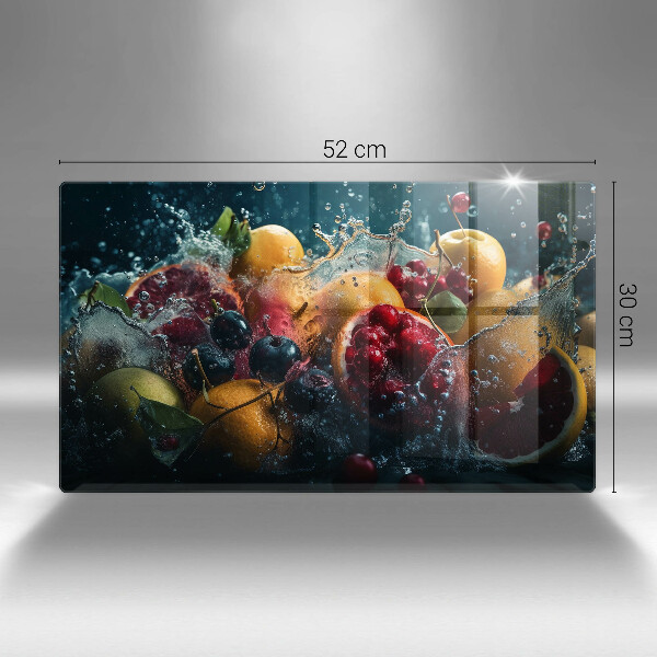 Tűzhelyvédő Gyümölcsök vízben