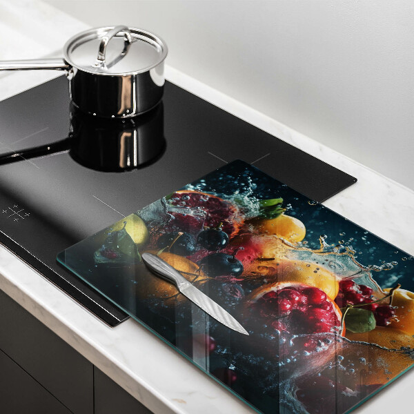 Tűzhelyvédő Gyümölcsök vízben