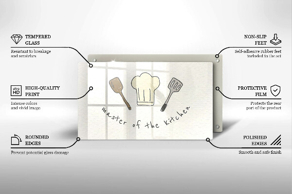 Tűzhelyvédő Master of the Kitchen