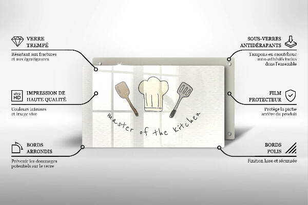 Tűzhelyvédő Master of the Kitchen