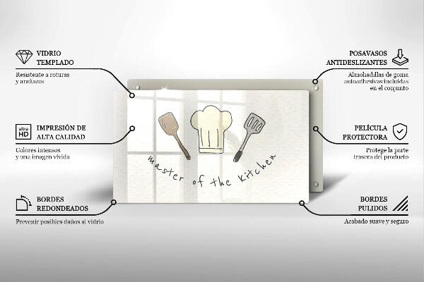 Tűzhelyvédő Master of the Kitchen