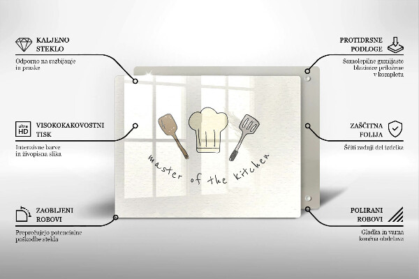 Tűzhelyvédő Master of the Kitchen