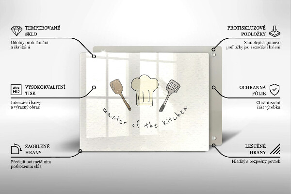 Tűzhelyvédő Master of the Kitchen